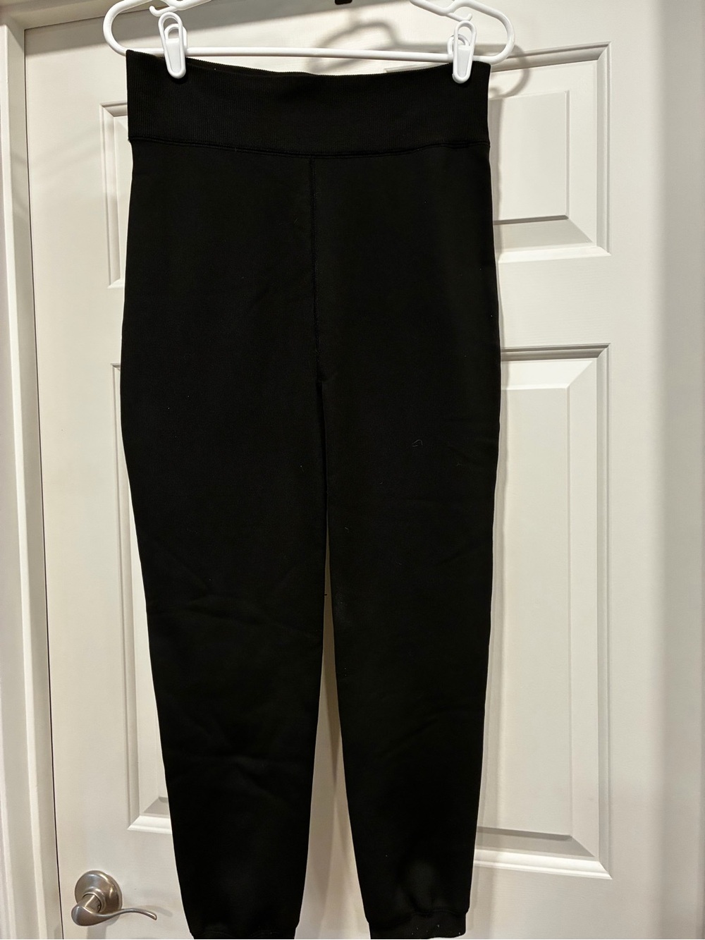 Free Country Black High-Rise Fleece Lined Leggings